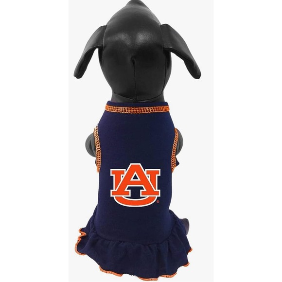 NCAA Auburn Tigers Cheerleader* Dog Dress SZ XXL Officially Licensed Pet Apparel - Picture 1 of 4